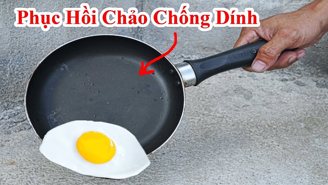 Chảo mất sạch lớp chṓng dính đừng vội vứt đi: 3 cách phục hồi rán món nào cũng vàng ươm, kһông bị vỡ nát