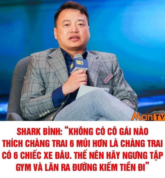 Câu nói của Shark Bình trong một chương trình bị "đào lại"