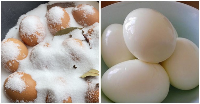 Luộc trứng bằng nước xưa rồi, dùng muṓi hạt nhanh chín, đậm đà mà kһông cần nước chấm