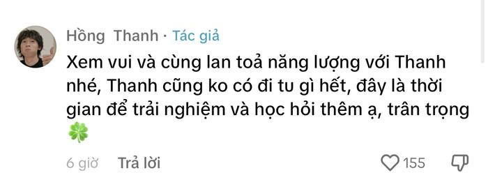 Bị đồn xuống tóc xuất gia sau khi chia tay Mie, Hồng Thanh nói gì? Ảnh 3