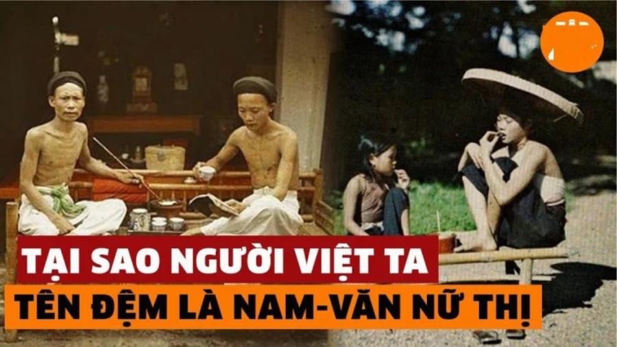 Đặt tên đệm theo Nam Văn - Nữ Thị 