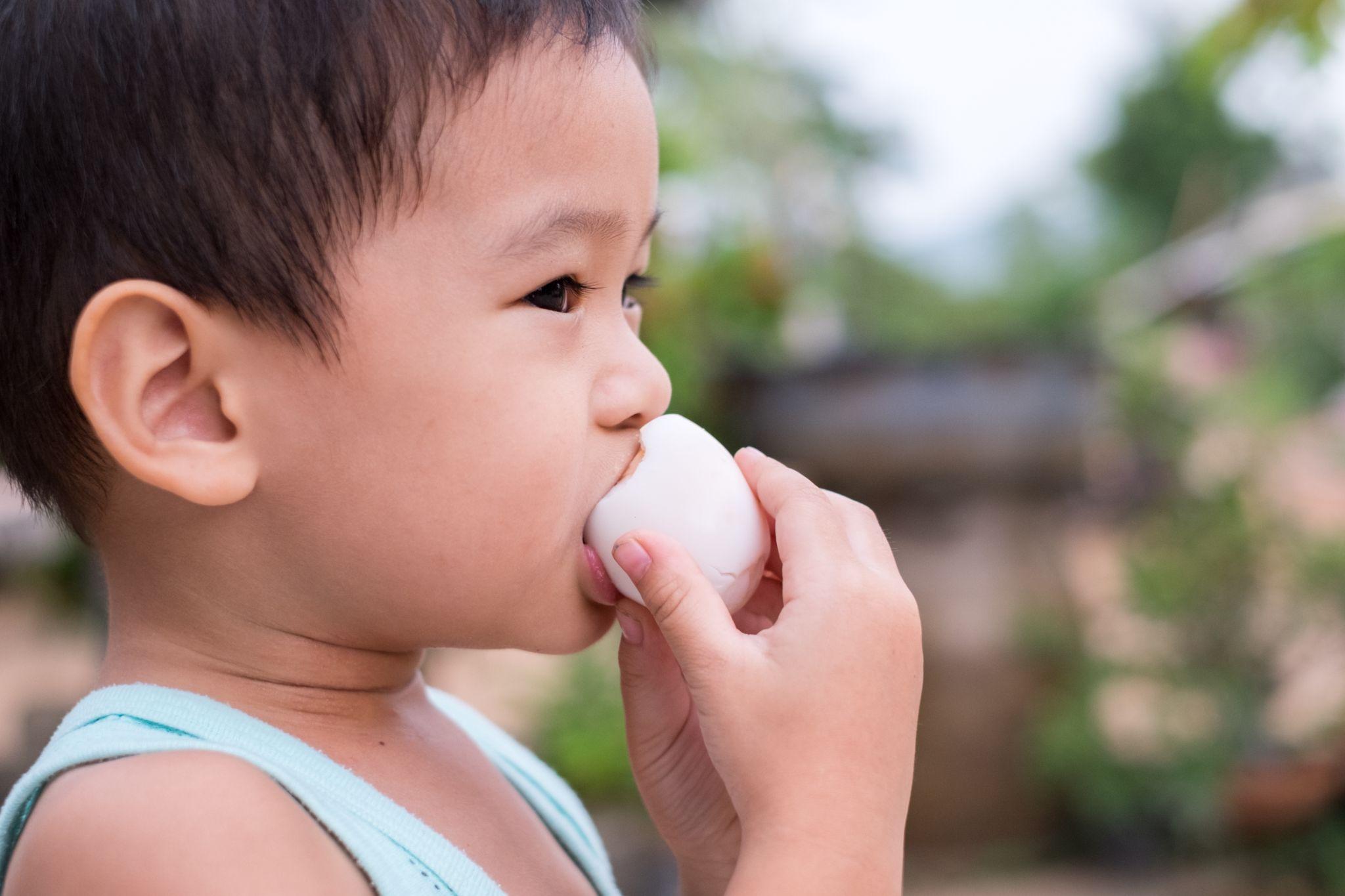 Ăn trứng ṭhường xuyên giúp trẻ phát triển chiều cao tṓt hơn. Ảnh: Shutterstock