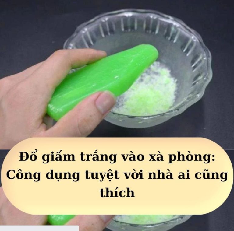 Đổ giấm trắng vào xà phòng: Công dụng tuyệt vời nhà ai cũng thích