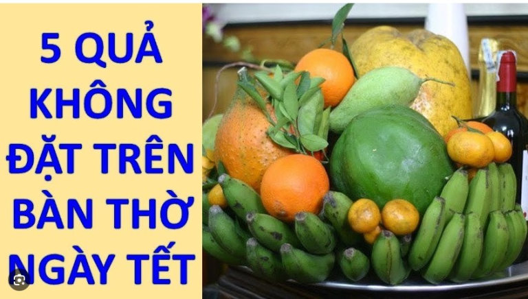 5 loại quả cấm kỵ đặt lên bàn thờ ngày Tết kẻo tán gia bại sản, tài lộc năm mới ngày càng kiệt quệ