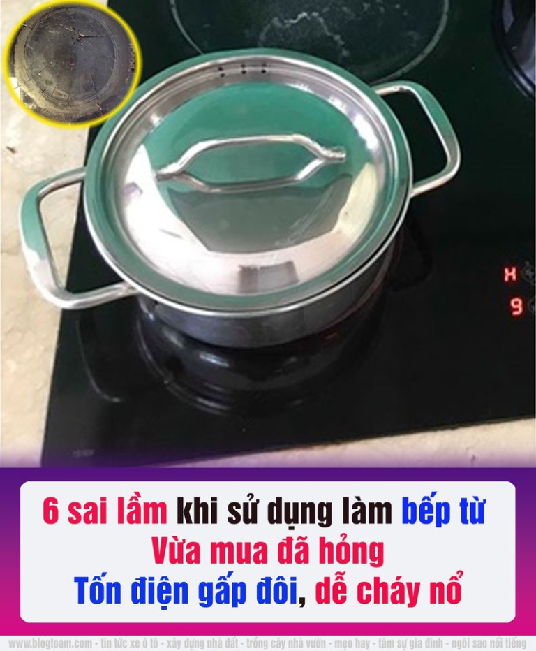 6 sai lầm khi sử dụng làm bếp từ vừa mua đã hỏng, tốn điện gấp đôi, dễ cháy nổ