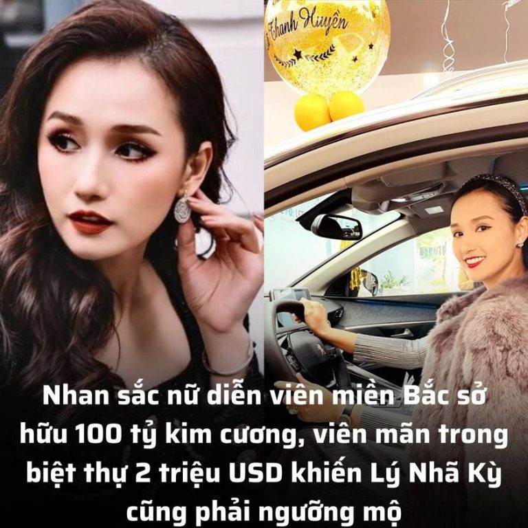 Nhan sắc nữ diễn viên miền Bắc sở hữu 100 tỷ kim cương, viên mãn trong biệt thự 2 triệu USD khiến Lý Nhã Kỳ cũng phải ngưỡng mộ