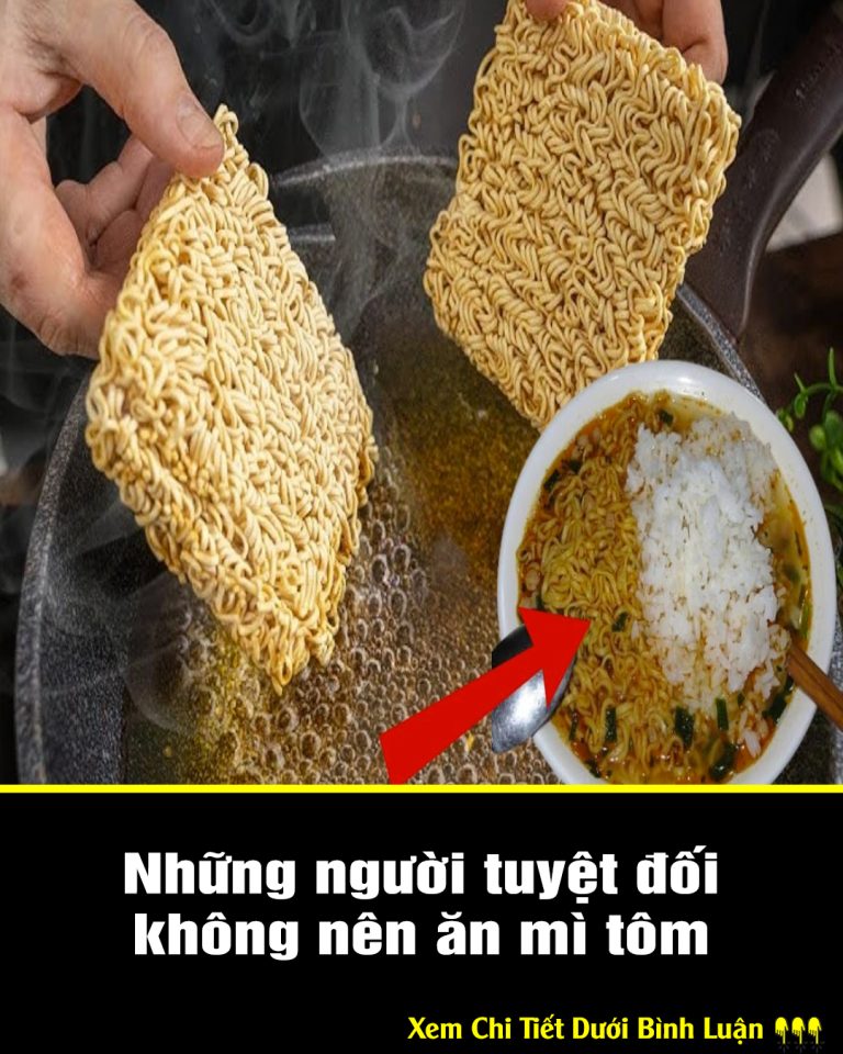 Những người tuyệt đối không nên ăn mì tôm