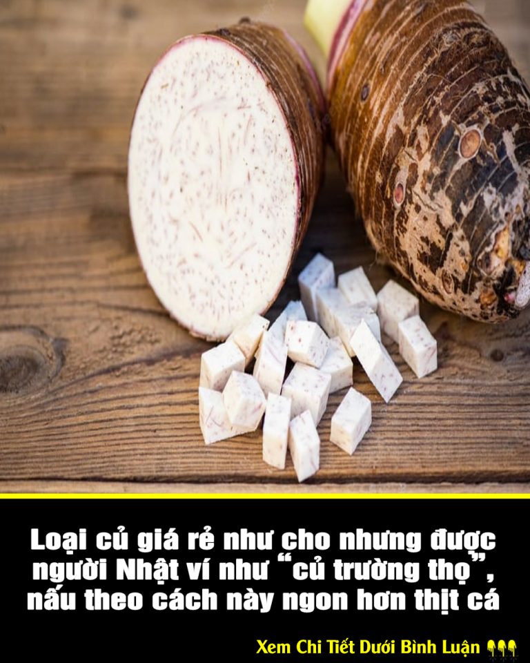 Loại củ giá rẻ như cho nhưng được người Nhật ví như “củ trường thọ”, nấu theo cách này ngon hơn thịt cá