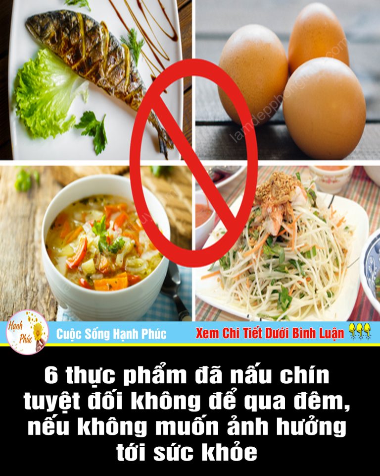 6 thực phẩm đã nấu chín tuyệt đối không để qua đêm, nếu không muốn ảnh hưởng tới sức khỏe