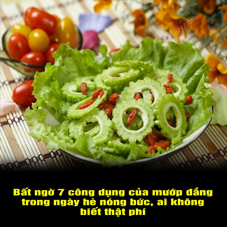 Bất ngờ 7 công dụng của mướp đắng trong ngày hè nóng bức, ai không biết thật phí