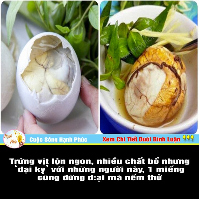 Trứng vịt lộn ngon, nhiều chất bổ nhưng ‘đại kỵ’ với những người này, 1 miếng cũng đừng d:ại mà nếm thử