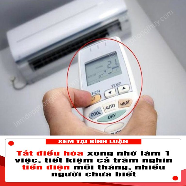 Tắt điều hòa xong nhớ làm 1 việc, tiết kiệm cả trăm nghìn tiền điện mỗi tháng, nhiều người chưa biết