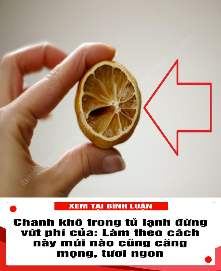 Chanh khô trong tủ lạnh đừng vứt phí của: Làm theo cách này múi nào cũng căng mọng, tươi ngon