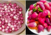 Muối dưa hành ngày Tết chỉ cần thêm một thứ có sẵn trong nhà bếp, hành thơm lừng giòn tan, ăn ngon lạ miệng